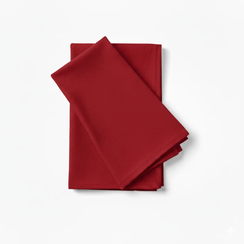 Kit Guardanapos Vermelho B.Home 2pcs 44x44cm