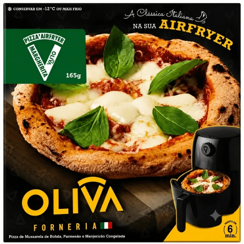 Pizza Airfryer Oliva Forneria Marguerita 165g