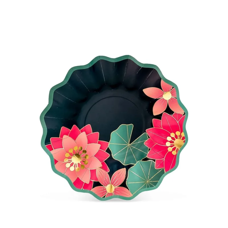 Prato Fundo Lottus Golden Fetély 20 cm 6 Unidades - Zahav