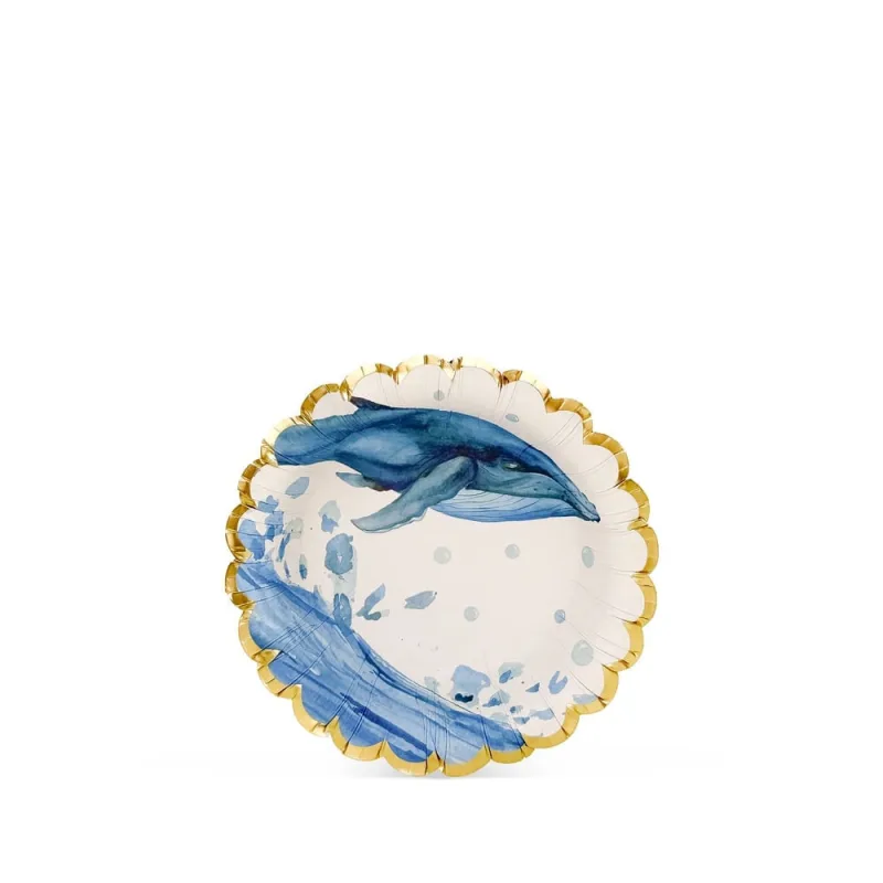 Bowl de Papel Fetély Ocean Blue 15cm 6 Unidades - Zahav