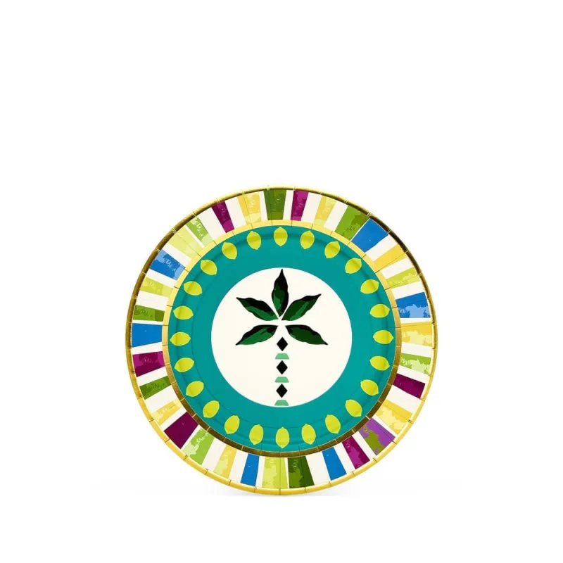 Prato Fundo Solar-Tropical Fetély 23cm 6 Unidades - Zahav