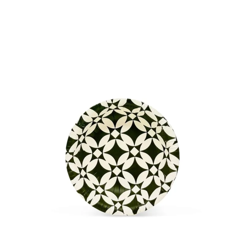 Prato Bowl Mosaïque 15cm Vert Mousse Fetély 6 Unidades - Zahav