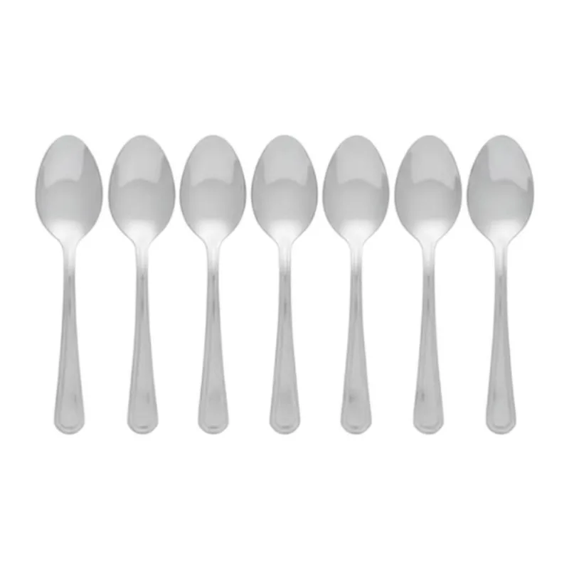Jogo De Colher Para Sobremesa Kitchen Details 6 Peças Em Inox (MP)