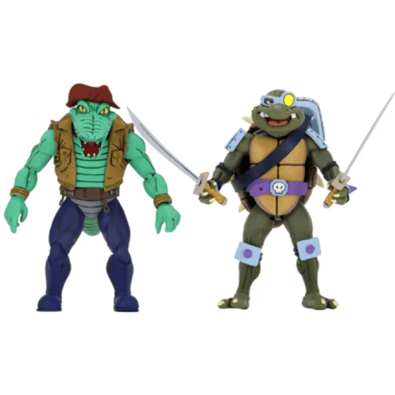 Slash and Leatherhead - Cartoon 7 Figure - TMNT