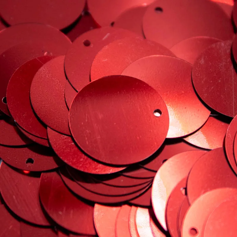 Paete Com Furo 20Mm Em Pvc Com 500G 201 - Vermelho