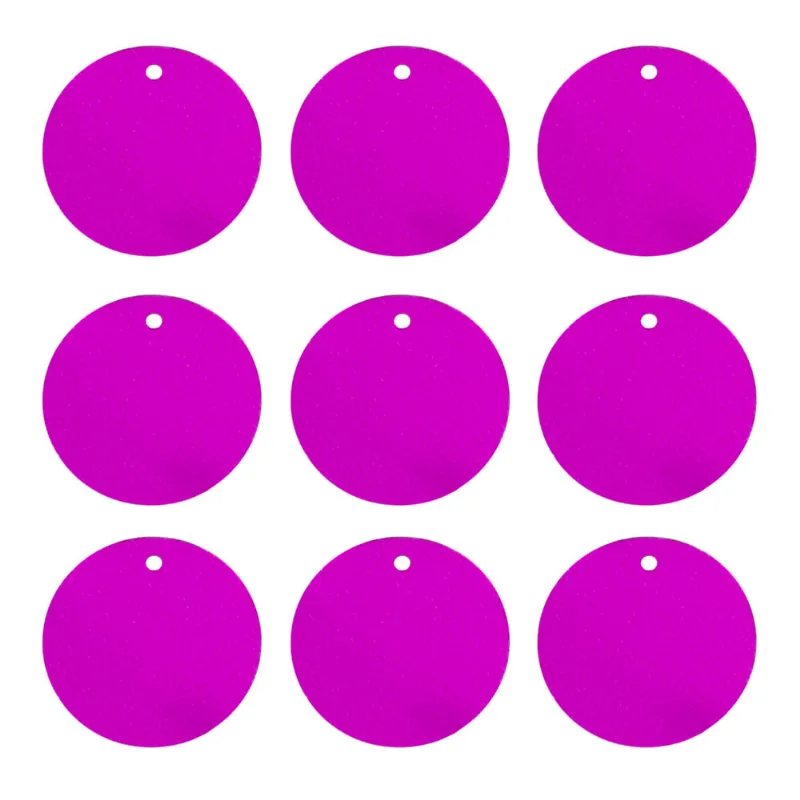 Paete Com Furo 20Mm Em Pvc Com 500G 230 - Pink