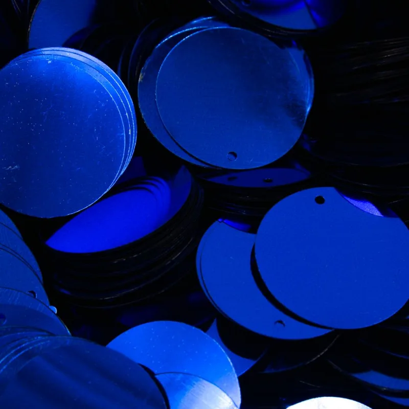 Paete Com Furo 25Mm Em Pvc Com 500G 140 - Azul