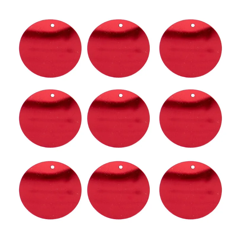 Paete Com Furo 25Mm Em Pvc Com 500G 201 - Vermelho