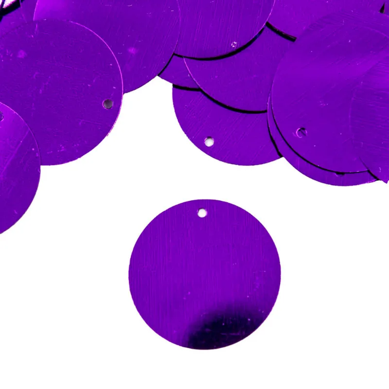 Paete Com Furo 25Mm Em Pvc Com 500G 248 - Roxo