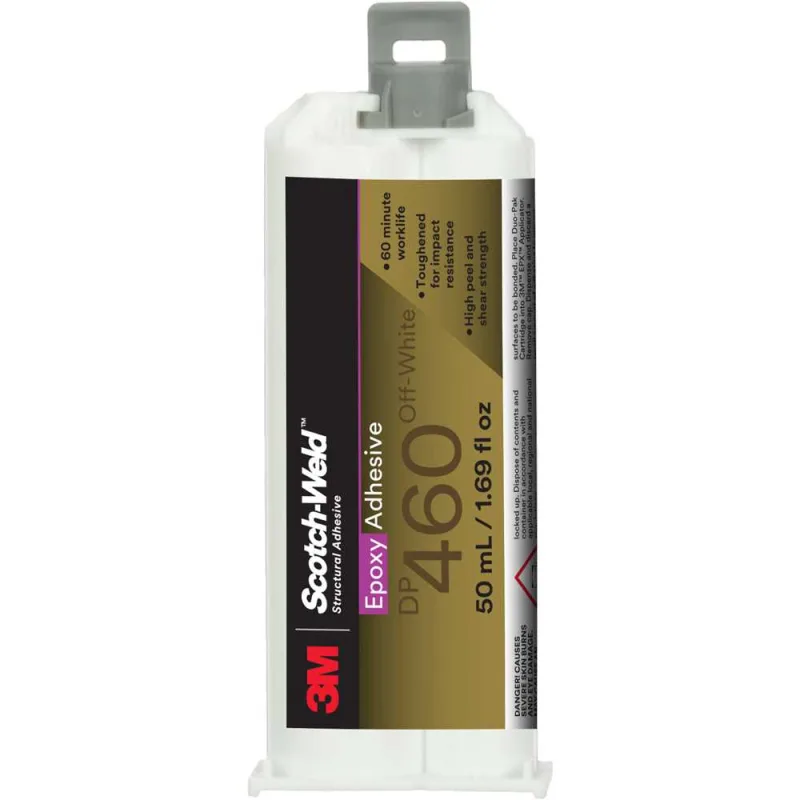 Adesivo Estrutural Epoxi Dp-460 50G Alta A de sao de p.37 Hb004561062 - 3M - 3M