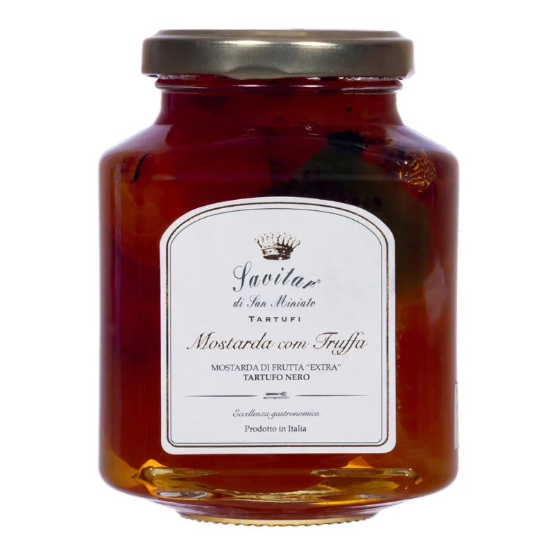 Mostarda de Frutas Com Trufa Negra Savitar 400g