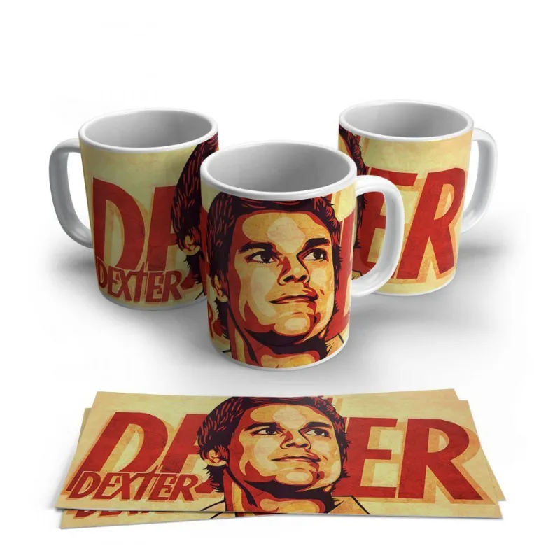 Caneca De Porcelana Dexter 01