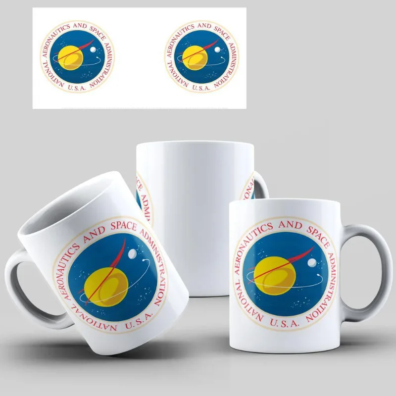 Caneca De Porcelana Nasa 07