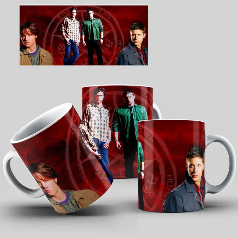 Caneca De Porcelana Supernatural 01