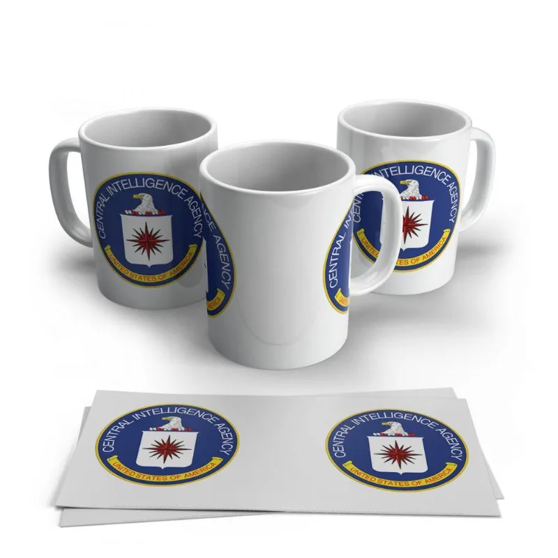 Caneca De Porcelana C.I.A.
