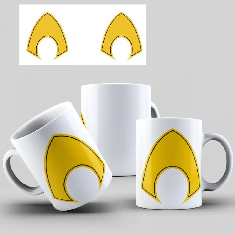 Caneca Aquaman Simbolo