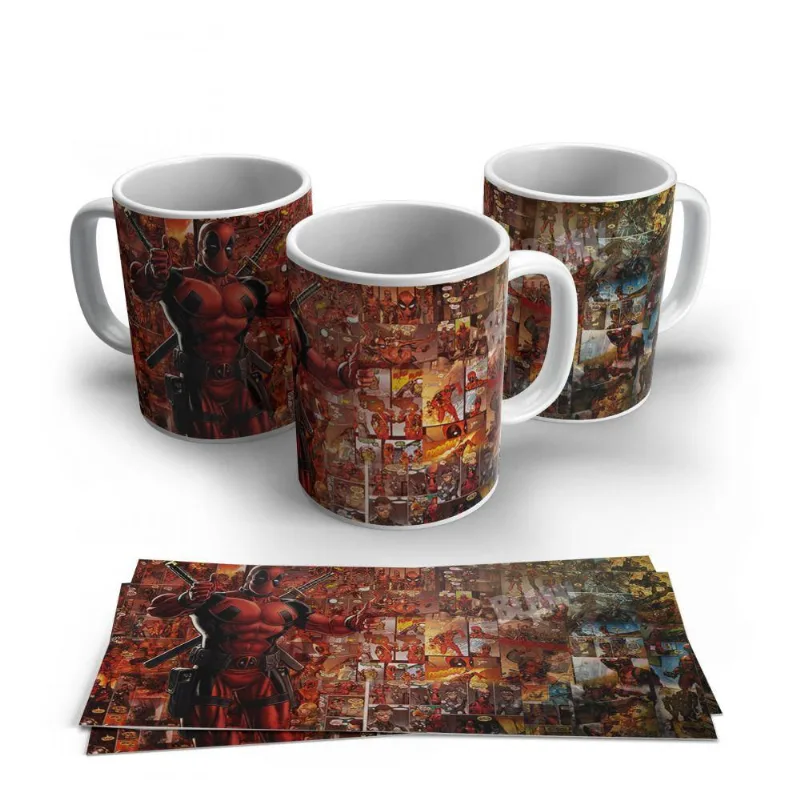 Caneca De Porcelana Deadpool 02