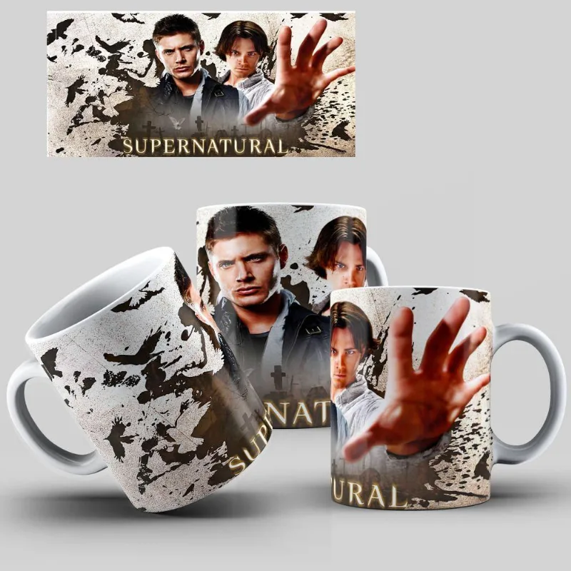 Caneca De Porcelana Supernatural 09