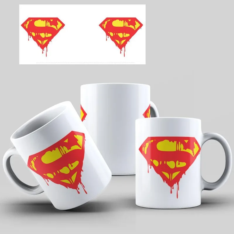 Caneca De Porcelana Superman Death