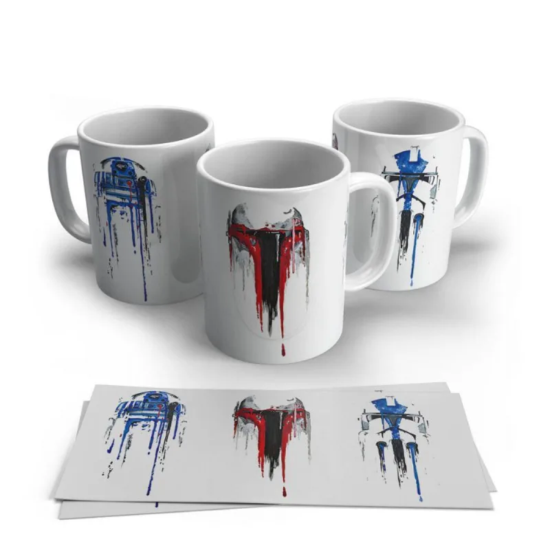 Caneca Star Wars Pintura