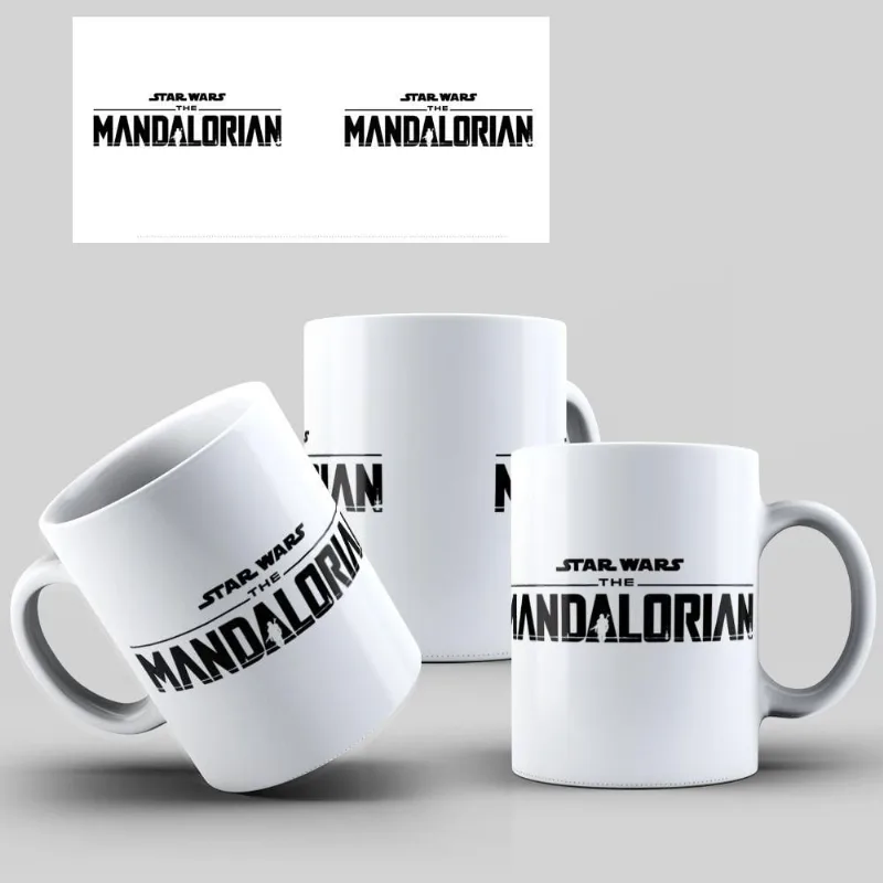 Caneca De Porcelana The Mandalorian Logo 02