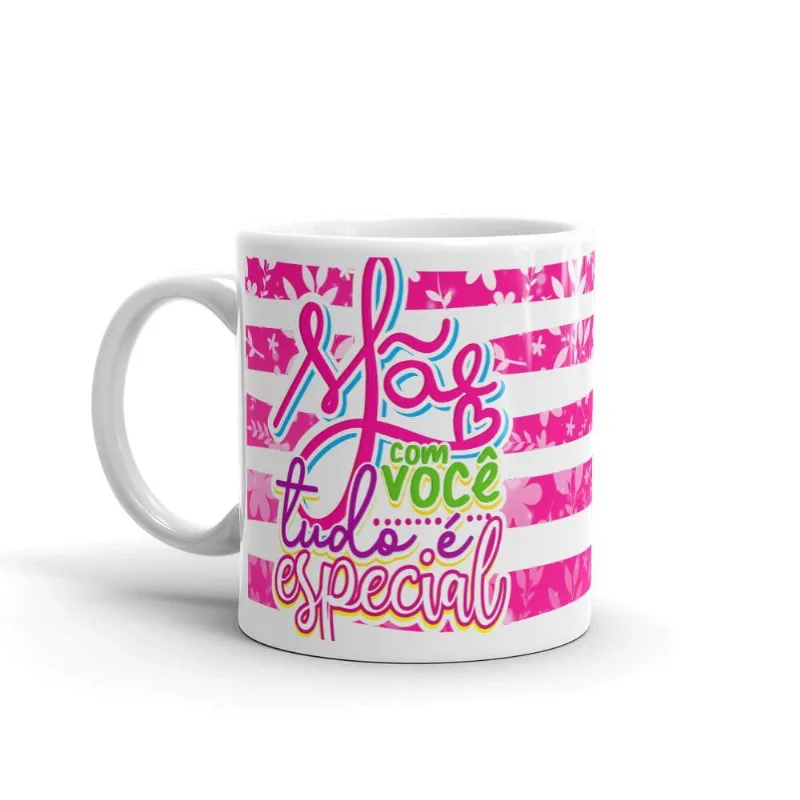 Caneca Dia das Mães com Foto