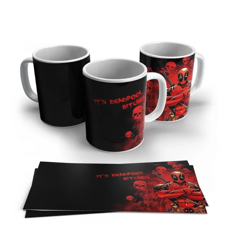 Caneca De Porcelana Deadpool 16