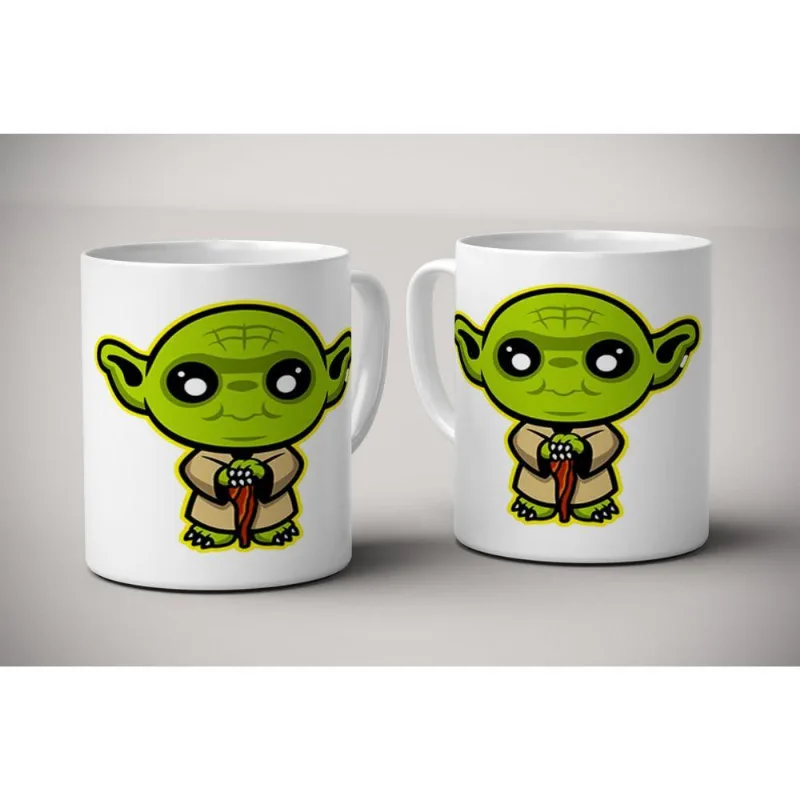 Caneca De Porcelana Yoda 02