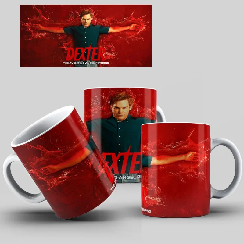 Caneca De Porcelana Dexter 02