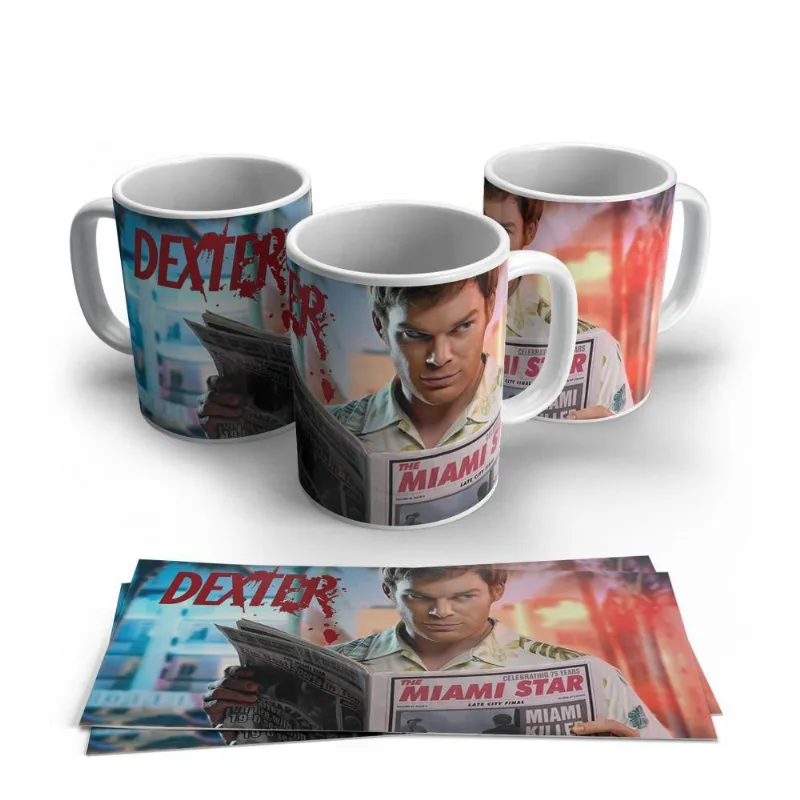 Caneca De Porcelana Dexter 03