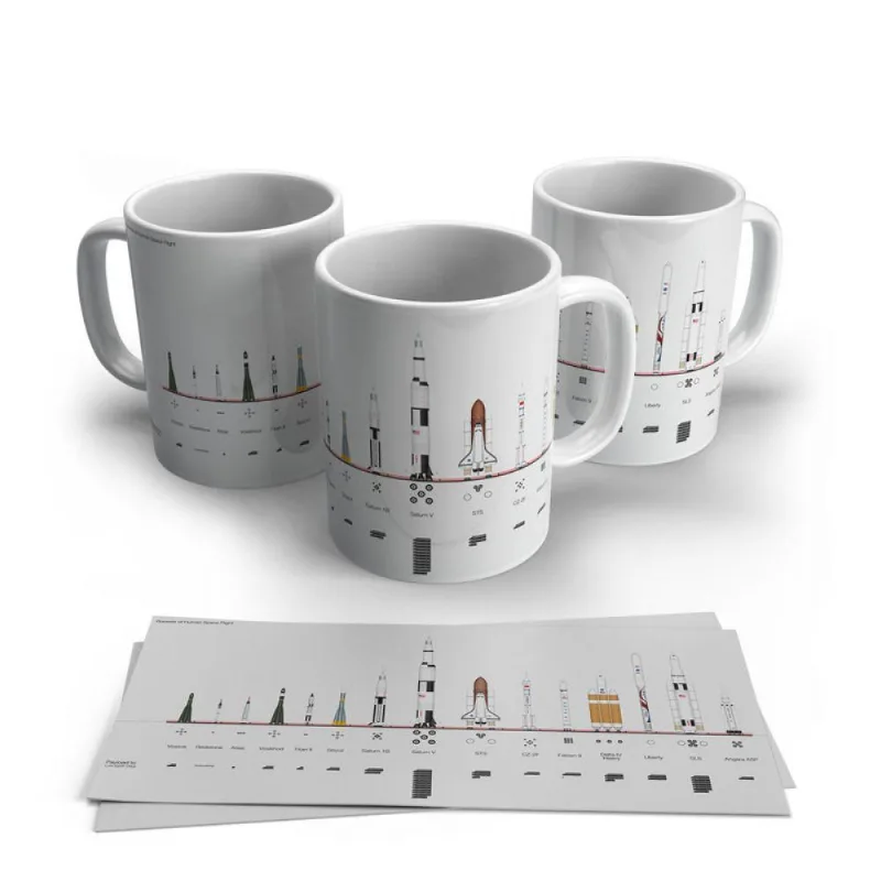 Caneca De Porcelana Nasa 02
