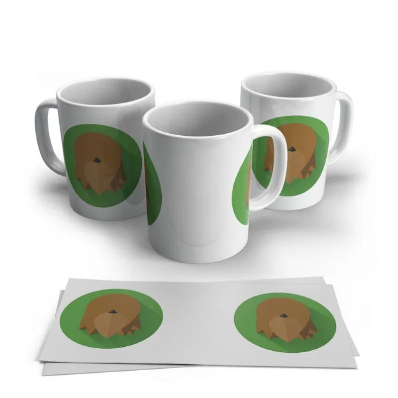 Caneca Starwars Minimalista (6) Chewbacca