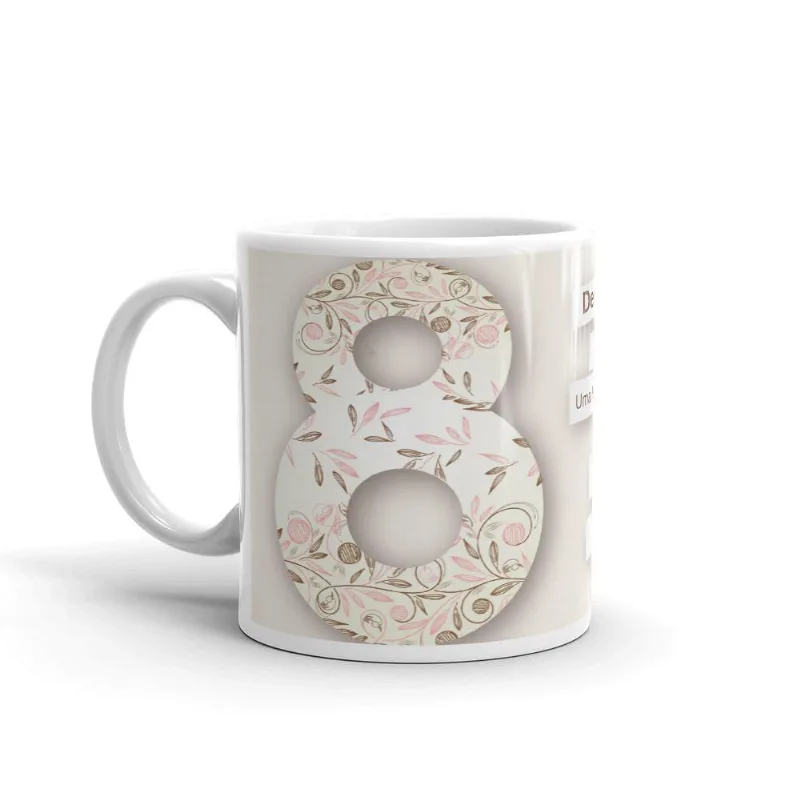 Caneca Presente Dia da Mulher Mod 03