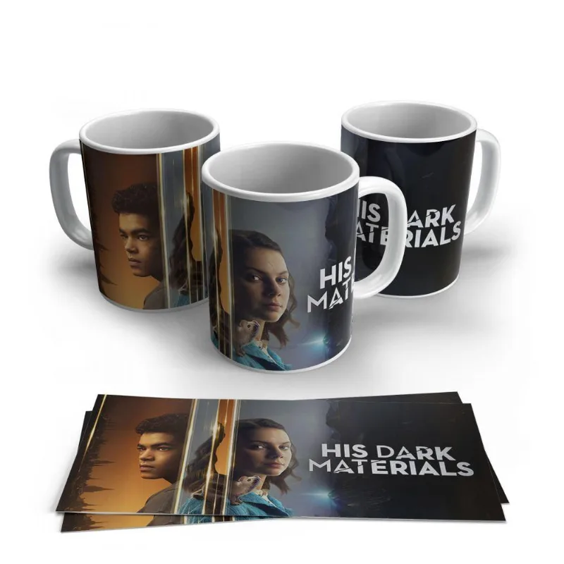 Caneca De Porcelana Dark Materials 01