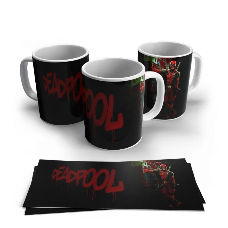 Caneca De Porcelana Deadpool 03