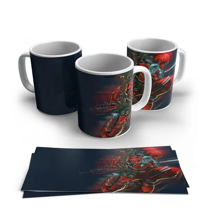Caneca De Porcelana Deadpool 07