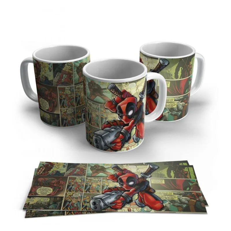 Caneca De Porcelana Deadpool 13