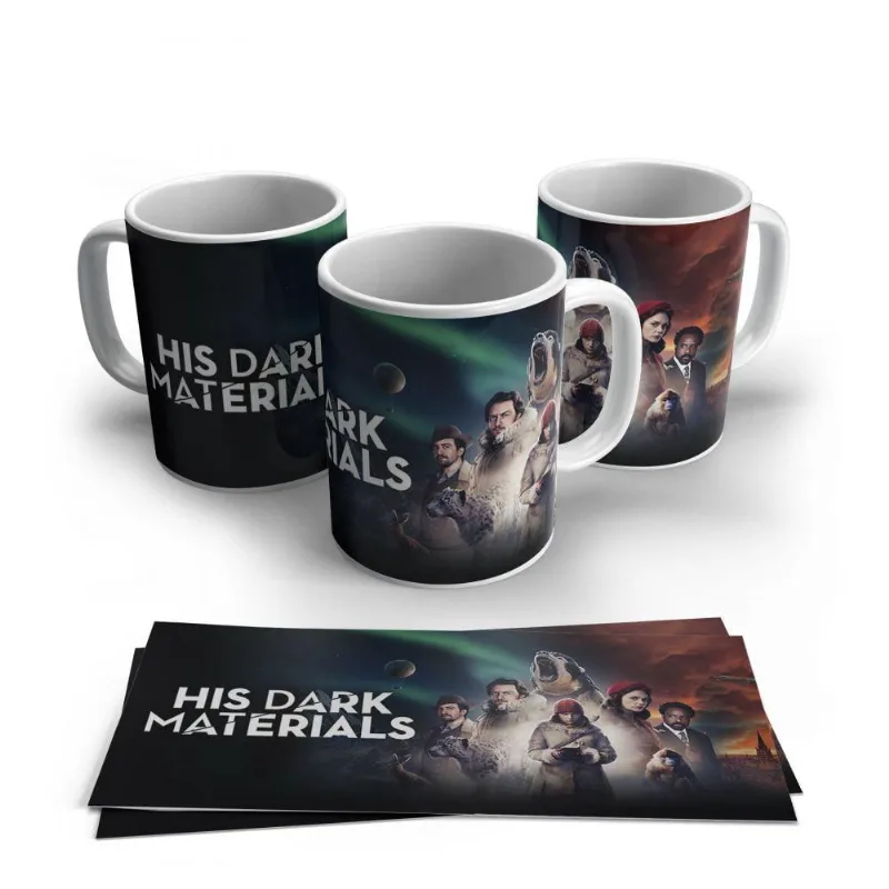 Caneca De Porcelana Dark Materials 02
