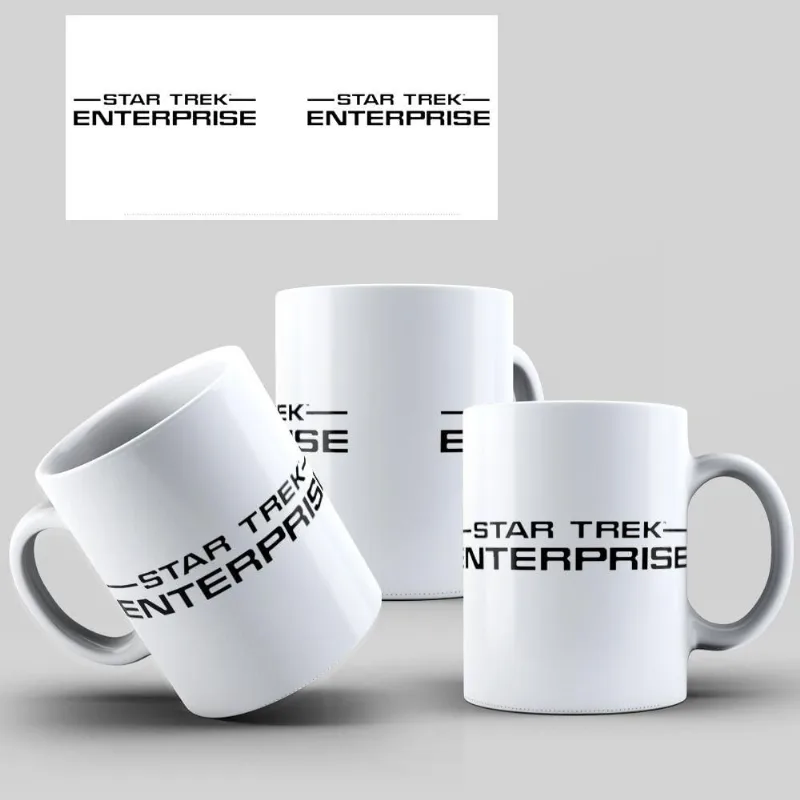 Caneca De Porcelana Star Trek Enterprise