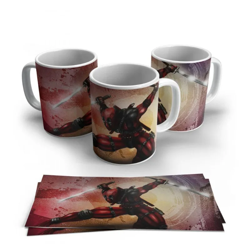Caneca De Porcelana Deadpool 11