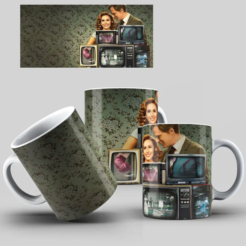 Caneca De Porcelana Wandavision 03