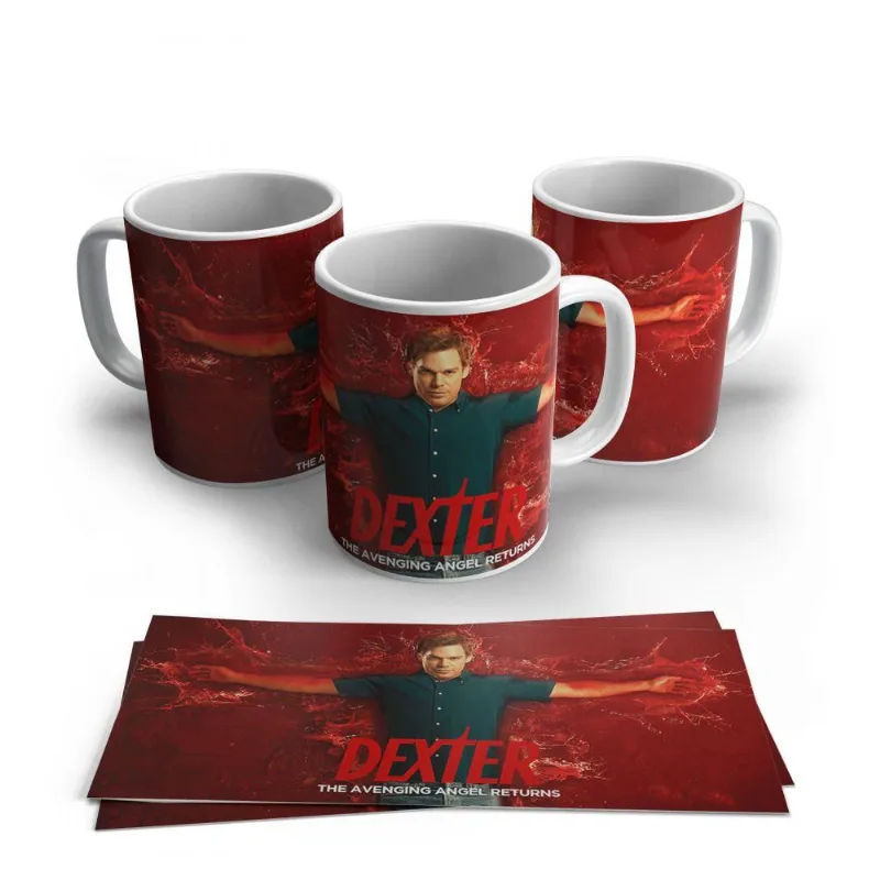 Caneca De Porcelana Dexter 02
