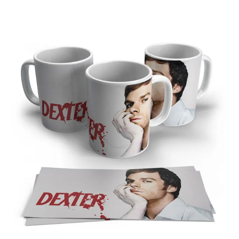 Caneca De Porcelana Dexter 05