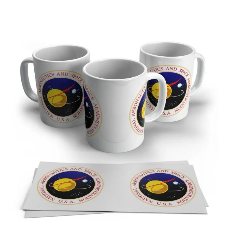 Caneca De Porcelana Nasa 01