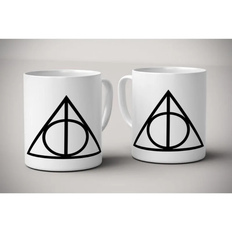 Caneca Harry Potter Reliquias Da Morte Simbolo