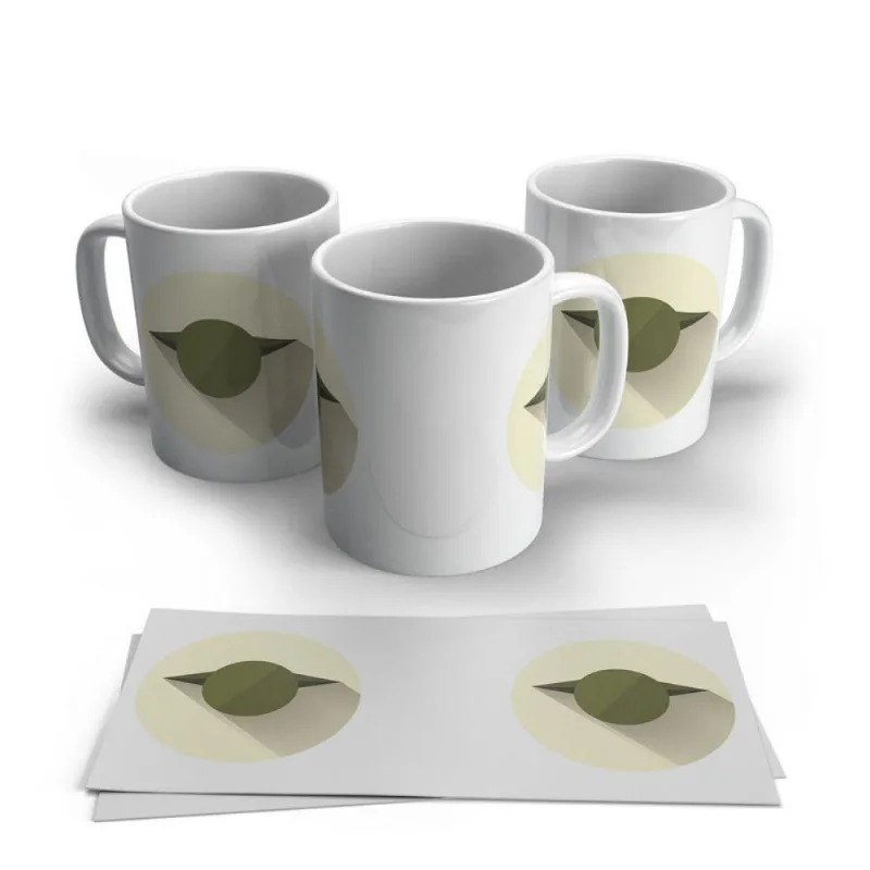 Caneca Starwars Minimalista (8) Yoda