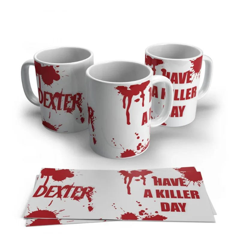 Caneca De Porcelana Dexter 09