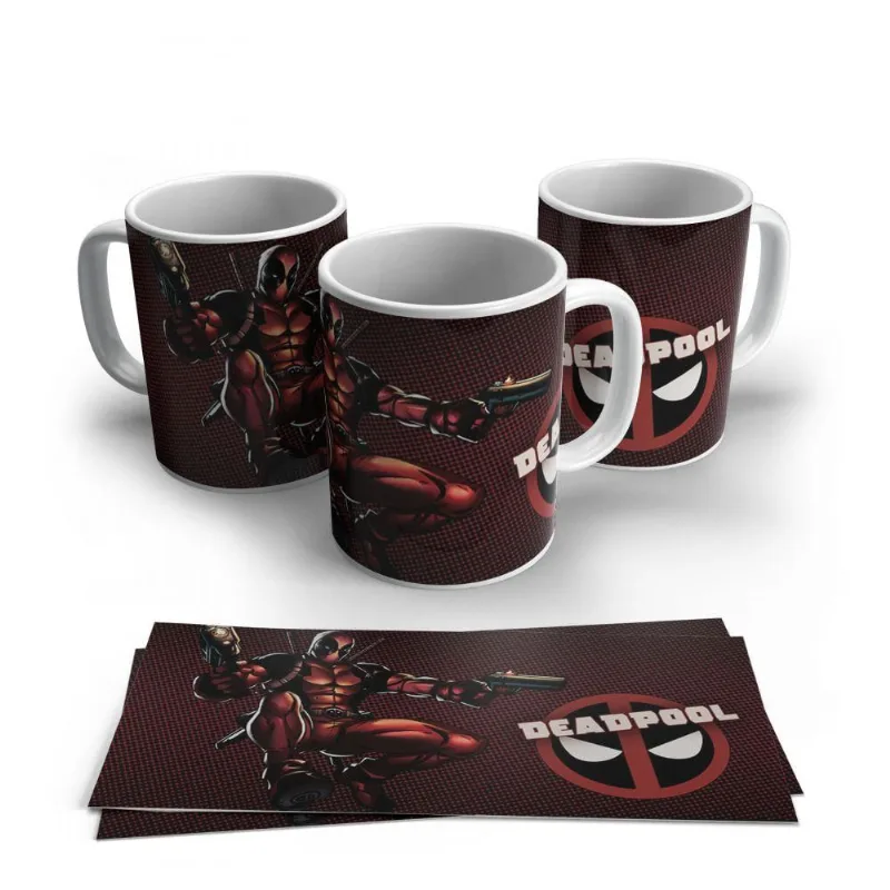 Caneca De Porcelana Deadpool 09