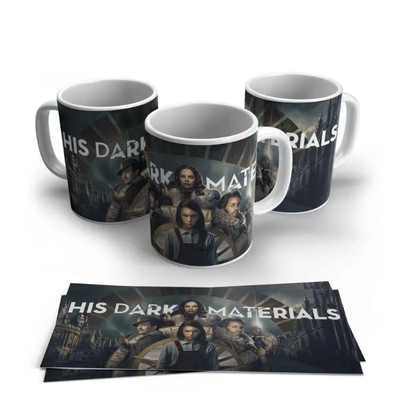 Caneca De Porcelana Dark Materials 04