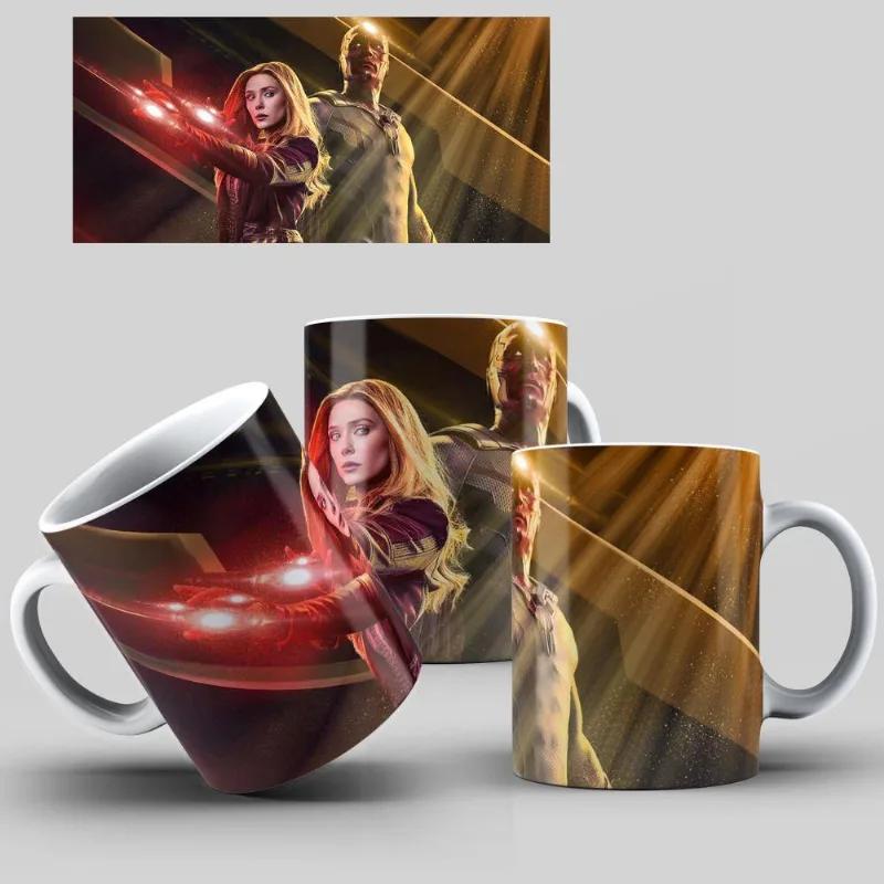 Caneca De Porcelana Wandavision 01